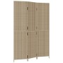 3-panel beige synthetic rattan screen by , Room dividers - Ref: Foro24-365359, Price: 181,56 €, Discount: %