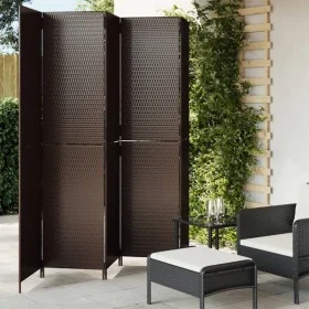 5-teiliger Paravent, braunes synthetisches Rattan von , Raumteiler - Ref: Foro24-365365, Preis: 200,46 €, Rabatt: %