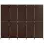 5-panel screen, brown synthetic rattan by , Room dividers - Ref: Foro24-365365, Price: 204,14 €, Discount: %