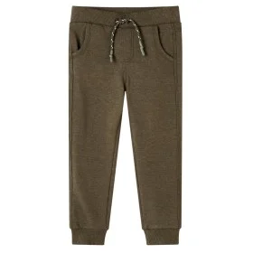 Khaki mélange children's sweatpants 116 by , kids pants - Ref: Foro24-12746, Price: 10,64 €, Discount: %