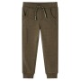 Khaki mélange children's sweatpants 116 by , kids pants - Ref: Foro24-12746, Price: 10,74 €, Discount: %