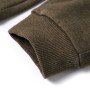 Khaki mélange children's sweatpants 116 by , kids pants - Ref: Foro24-12746, Price: 10,74 €, Discount: %