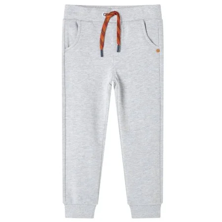 Pantalones de chándal infantiles gris mélange 104 de , Pantalones de niños - Ref: Foro24-12800, Precio: 10,31 €, Descuento: %
