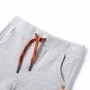 Pantalones de chándal infantiles gris mélange 128 de , Pantalones de niños - Ref: Foro24-12802, Precio: 10,31 €, Descuento: %