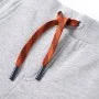 Pantalones de chándal infantiles gris mélange 128 de , Pantalones de niños - Ref: Foro24-12802, Precio: 10,31 €, Descuento: %