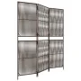 Brown synthetic rattan 3-panel screen by , Room dividers - Ref: Foro24-365373, Price: 90,54 €, Discount: %