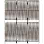 Biombo de 3 paneles ratán sintético marrón de , Divisores de ambientes - Ref: Foro24-365373, Precio: 90,52 €, Descuento: %