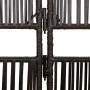Brown synthetic rattan 3-panel screen by , Room dividers - Ref: Foro24-365373, Price: 90,54 €, Discount: %