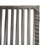 Gray synthetic rattan 4-panel screen by , Room dividers - Ref: Foro24-365378, Price: 114,05 €, Discount: %