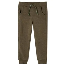 Children's sweatpants khaki mélange 92 by , kids pants - Ref: Foro24-12744, Price: 10,64 €, Discount: %