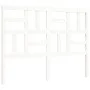 Doppelbettgestell mit weißem Massivholz-Kopfteil von , Betten und Lattenroste - Ref: Foro24-3194872, Preis: 150,84 €, Rabatt: %