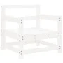 Garden furniture set 7 pieces solid white pine wood by , Garden sets - Ref: Foro24-3186257, Price: 463,54 €, Discount: %