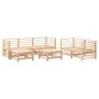 Gartenmöbel-Set 7-teilig aus massivem Kiefernholz von , Gartensets - Ref: Foro24-3186193, Preis: 399,87 €, Rabatt: %