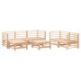 Gartenmöbel-Set 7-teilig aus massivem Kiefernholz von , Gartensets - Ref: Foro24-3186193, Preis: 405,34 €, Rabatt: %