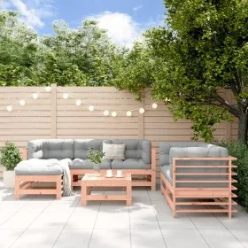 Garden furniture set 7 pieces solid wood Douglas fir by , Garden sets - Ref: Foro24-3186198, Price: 433,56 €, Discount: %