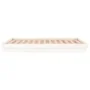 Bed frame with LED solid white wood 180x200 cm by , Beds and slatted bases - Ref: Foro24-819988, Price: 184,13 €, Discount: %
