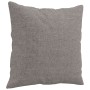 2-seater sofa with taupe gray fabric cushions 140 cm by , Sofas - Ref: Foro24-3200916, Price: 225,29 €, Discount: %
