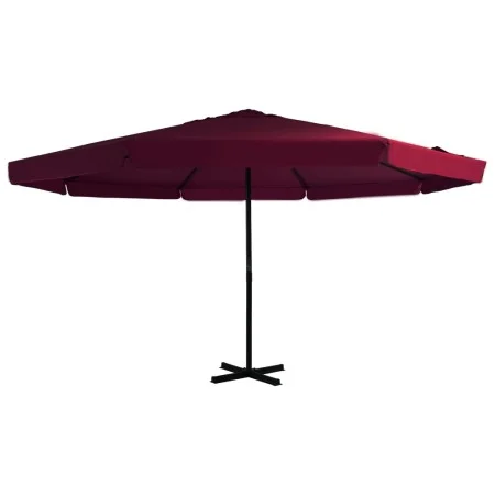 Sombrilla de jardín con palo de aluminio rojo burdeos 500 cm de vidaXL, Sombrillas - Ref: Foro24-44476, Precio: 250,12 €, Des...