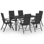 7-teiliges schwarzes Garten-Essset von , Gartensets - Ref: Foro24-3060061, Preis: 590,69 €, Rabatt: %