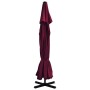 Sombrilla de jardín con palo de aluminio rojo burdeos 500 cm de vidaXL, Sombrillas - Ref: Foro24-44476, Precio: 279,49 €, Des...