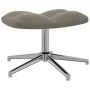 Hellgrauer Samt-Entspannungssessel mit Fußstütze von , Sessel - Ref: Foro24-328128, Preis: 182,96 €, Rabatt: %