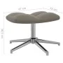 Hellgrauer Samt-Entspannungssessel mit Fußstütze von , Sessel - Ref: Foro24-328128, Preis: 182,96 €, Rabatt: %