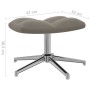 Hellgrauer Samt-Entspannungssessel mit Fußstütze von , Sessel - Ref: Foro24-328128, Preis: 186,26 €, Rabatt: %