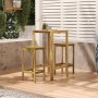 Gartenbar-Set 3-teilig aus imprägniertem Kiefernholz von , Gartensets - Ref: Foro24-3096639, Preis: 118,43 €, Rabatt: %
