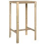 Garden bar set 3 pieces impregnated pine wood by , Garden sets - Ref: Foro24-3096639, Price: 118,43 €, Discount: %