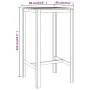 Garden bar set 3 pieces impregnated pine wood by , Garden sets - Ref: Foro24-3096639, Price: 116,22 €, Discount: %