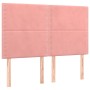 Kopfteile 4 Einheiten rosa Samt 72x5x78/88 cm von , Kopf- und Fußteile - Ref: Foro24-3116245, Preis: 94,62 €, Rabatt: %