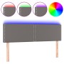 Kopfteil mit LED, schwarzem Kunstleder, 144 x 5 x 78/88 cm von , Kopf- und Fußteile - Ref: Foro24-3121566, Preis: 51,35 €, Ra...