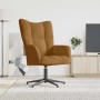 Sillón de relax de terciopelo marrón en Sillones | Comprar online en Foro24