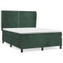 Boxspringbett mit dunkelgrüner Samtmatratze 140x200 cm von , Betten und Lattenroste - Ref: Foro24-3129156, Preis: 491,79 €, R...