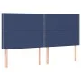 Box spring bed with blue fabric mattress 160x200 cm by , Beds and slatted bases - Ref: Foro24-3131367, Price: 521,39 €, Disco...