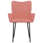 Sillas de comedor 2 unidades terciopelo rosa en Sillas de comedor | Comprar online en Foro24