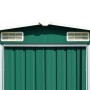 Grüner Gartenschuppen aus Metall, 257 x 489 x 181 cm von vidaXL, Schuppen - Ref: Foro24-143348, Preis: 587,14 €, Rabatt: %