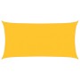 Toldo de vela HDPE amarrilo 160 g/m² 2,5x4,5 m