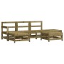 Gartenmöbel-Set 6-teilig aus imprägniertem Kiefernholz von , Gartensets - Ref: Foro24-3186325, Preis: 302,49 €, Rabatt: %