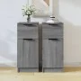 Sideboards 2 Stk. Sonoma graues Sperrholz 30x30x70 cm von , Sideboards - Ref: Foro24-817003, Preis: 101,93 €, Rabatt: %
