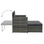 2-teiliges Gartenmöbel-Set und graue synthetische Rattankissen von vidaXL, Outdoor-Sofas - Ref: Foro24-44483, Preis: 350,57 €...