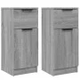 Sideboards 2 Stk. Sonoma graues Sperrholz 30x30x70 cm von , Sideboards - Ref: Foro24-817003, Preis: 101,93 €, Rabatt: %