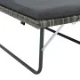 2-teiliges Gartenmöbel-Set und graue synthetische Rattankissen von vidaXL, Outdoor-Sofas - Ref: Foro24-44483, Preis: 350,57 €...