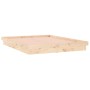 Estructura de cama con LED madera maciza 120x190 cm de , Camas y somieres - Ref: Foro24-820007, Precio: 136,23 €, Descuento: %