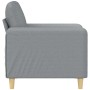 Sillón de tela gris claro 60 cm by , Sofas - Ref: Foro24-359462, Price: 146,39 €, Discount: %