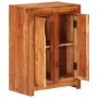 Aparador de madera maciza de acacia 55x35x75 cm en Aparadores | Comprar online en Foro24