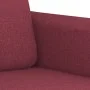 Zweiteiliges Sofaset mit Kissen, Stoff in Weinrot. von , Sofas - Ref: Foro24-3202124, Preis: 415,03 €, Rabatt: %