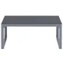 Garden furniture set with cushions 3 pieces black aluminum by vidaXL, Garden sets - Ref: Foro24-44448, Price: 423,35 €, Disco...
