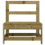 Sofá central de jardín madera maciza impregnada by , Modular outdoor sofas - Ref: Foro24-825484, Price: 59,36 €, Discount: %