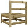 Sofá central de jardín madera maciza impregnada by , Modular outdoor sofas - Ref: Foro24-825484, Price: 59,36 €, Discount: %
